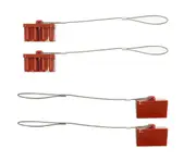 4X 175 AMP RED Anderson Style Plug Dust Cap Push on Dust Cap Cover