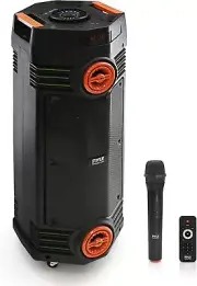 PylePro PPHP2694B 300W Dual 6.5” Rechargeable Outdoor BT Karaoke Audio System