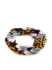 Zigzag Print Woven Headband