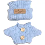 Clothes For 17cm Labubu Clothing Pendant Labubu Clothing Replacement Set (Blue)