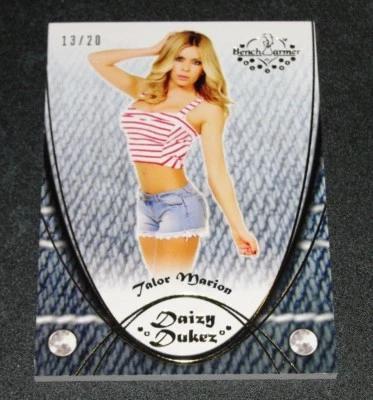 2015 Benchwarmer TALOR MARION Daizy Dukez #94 Gold Foil Variant/20 PLAYBOY Sexy