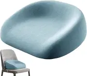 Husoiuy Child Booster Seat for Kitchen Chairs with Non-Slip Underside, Toddler Booster Seat for Dining Table, Portable, Removable, Washable and Height-Adjustable Seat Cushion