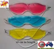 Gel Eye Mask Cold Pack Warm Hot Heat Ice Cool Soothing Tired Eyes&Headache Pad