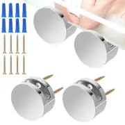 Mirror Clips for Wall Mounting, 4 Sets 3-5mm Frameless Mirror Mounting