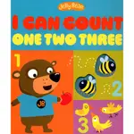 I CAN COUNT ONE TWO THREE(硬頁書)/PATRICIA HEGARTY JELLY BEAR 【三民網路書店】