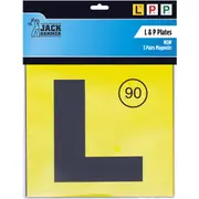 Jack Hammer L & P Plates NSW Magentic Plates 4 pack