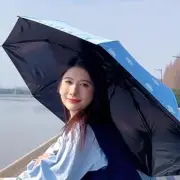 Portable Fold Umbrella Sunshade Folding Umbrella For Both Rain Sun ﻿ and C7K7