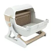 Semi Automatic Luxury Cat Litter Box