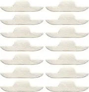 60 Pcs Collar Protector Sweat Pads, Strong Adhesion Neck Liner Pads Standard Non-Woven Easy Skin Breathe Stain-Free and Smel Free,Invisible Design Fabric Sweat Smell for Hat for Blouse,40pcs