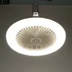 LED Fan Light with Fragrance Remote Control Rotatable Ceiling Fan Light E27 30W