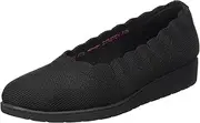 [Skechers] Women's Cleo Flex Wedge SPELLBIND Sneaker