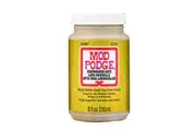 Plaid Mod Podge Mega Glitter Gold Sealer, Glue and Finish 236ml