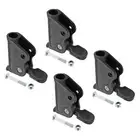 2pcs Lounge Chair Seat Latch Hinge Fixed Catch Lock and Release Recliners Set