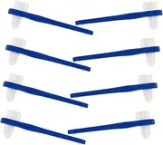 OATIPHO 8pcs Brush Set Double-sided Portable Mini for Home for Oral Care Braces Cleaning Cleaning Brush