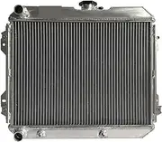 2 Rows Full Aluminum Radiator 、Compatible With Toyota Corona ST141 RT142 2.0L 2.4L 1983-1987