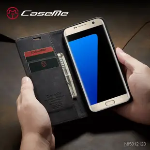 CaseMe 商務皮套 三星S7 Edge 手機殼 三星 S7 / S7Edge 掀蓋 保護殼 支架插卡 翻蓋皮套 B7