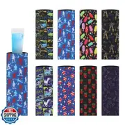 Popsicle Sleeves, 8 Pieces Ice Pop Neoprene Sleeve for Kids, Freezer Ice Pop