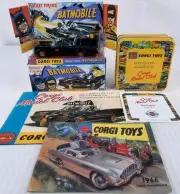 Corgi Batmobile gloss black 2024 Reissue of 267 w Collection of Extras USA SHIP