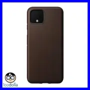 NOMAD Horween Rugged case vegetable tanned leather for Google Pixel 4, Brown