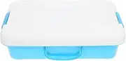 ABOOFAN Handheld Portable Sand Tray with Lid Small Sandbox for Spacious Storage Box for Organizing Sand and Lightweight Design for Indoor and Outdoor Play