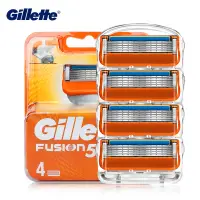 在飛比找蝦皮購物優惠-Gillette Fusion 剃須刀片男士面部毛髮鬍鬚去除