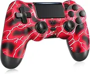 SHINXIN Wireless Controller for PS4, with Dual Vibration/ 6-Axis Motion Sensor/Speaker/Audio Jack/Touch Pad/Share Button