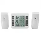 Accurate Sensor based Thermometer for Fridge and Outdoor Temperature Monitoring