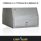 2.5mm 5052 Aluminium Flat Plate 1200mm 2 Doors Canopy