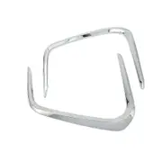 Fog Lights Cover For Toyota Corolla E210 Prestige 2019 2020 Silver