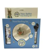 [Peter Rabbit] First Feeding 3 Piece Set in Cream