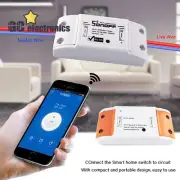 Remote Sonoff ITEAD WiFi Wireless Smart Switch Module Home ABS Socket A3US