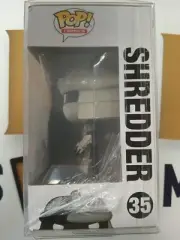 Shredder Chase Funko Pop PX Previews TMNT black and white edition