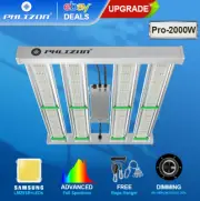 Phlizon 2000W w/Samsung LED Commercial Plant Grow Light Dimmable Full Spectrum