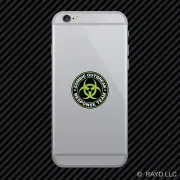 Zombie Outbreak Response Team Cell Phone Sticker Mobile Die Cut Type 2