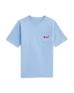 Vineyard Vines Boys' Fishing Whale Short-Sleeve Pocket Tee - Big Kid