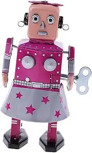 Robot Mechanical Clockwork Wind Toys Vintage Walking Robots Tin Toy Key