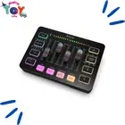 Streaming RGB PC Mixer with XLR Microphone Interface, Individual Control, Volume