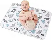 iZiv Changing Pad, Portable Waterproof Changing Diaper Mat (30"x23"), Multi-Purpose Reusable Change Pad Travel Sheet for Baby Stroller, Crib, Mattress Pad Cover for Boys Girls