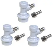 Ball Lock Gas Disconnect for Cornelius Home brew Kegs - 3 Pack