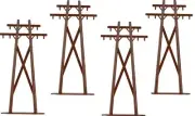 Lionel 6-22356 O High Tension Poles (Pack of 4)