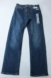 Old Navy Boy's Adjustable Waist Straight-Leg Built-In Flex Jeans AR8 Bay Size 10