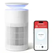 SwitchBot Pet Air Purifiers with Matter, Up to 3620 ft², H13 HEPA Pet Filte