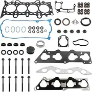 HS26236PT-2 Cylinder Head Gasket Set with Bolts for 1.7L D17A1 L4 Engine, Compatible with 2001-2005 Honda Civic LX DX, Replace# HS26236PT HBHO034