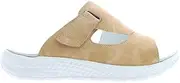 [Propét] Women's TravelActiv Sedona Slide Sandal, Lt Blue, 7 US