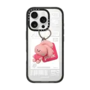iPhone 16 Pro Impact Case PINK KEYCHAIN
