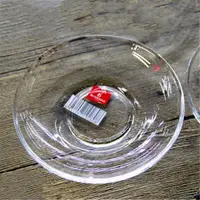 在飛比找ETMall東森購物網優惠-水晶玻璃碟玻璃碟子小碟玻璃蝶透明盤子小水果盤小蝶子果盤玻璃盤