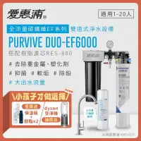 在飛比找環球Online優惠-【愛惠浦】 EVERPURE PURVIVE Duo-EF6