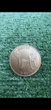 Funny Golf Ball Marker "Wetter Is Better" "Muff Divers Union" Local 69