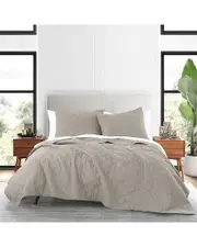 Anne Klein Classic Diamond Quilt Set