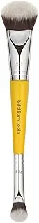 Bdellium Tools Professional Makeup Brush - Studio Series 969 Double-ended BDHD Phase II/Phase III - With All-Vegan Synthetic Fibers, For Versatile Application and Blending (Yellow, 1pc)